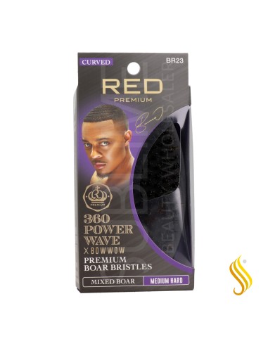 Red Kiss Power Wave Palm Boar Brush Medium Hard Cepillo
